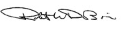 Robert DuBois signature