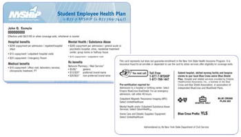 Benefit cards