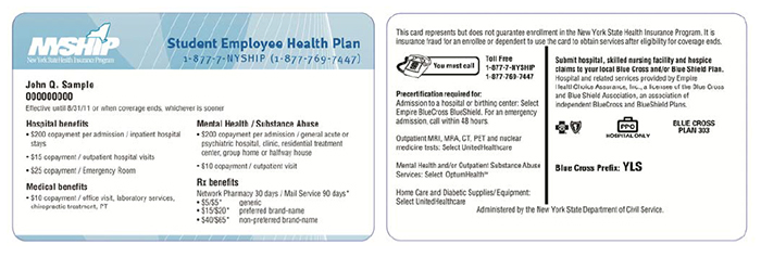 SEHP Benefit Card